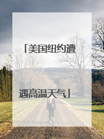 美国纽约遭遇高温天气