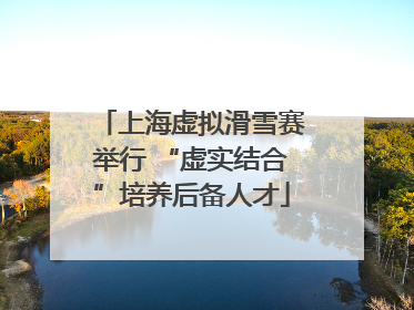 上海虚拟滑雪赛举行 “虚实结合”培养后备人才