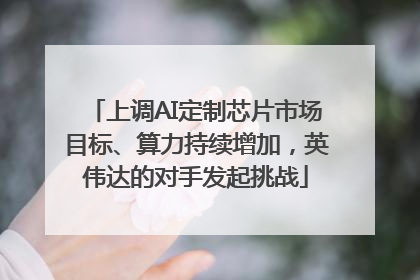上调AI定制芯片市场目标、算力持续增加，英伟达的对手发起挑战