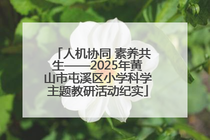 人机协同 素养共生——2025年黄山市屯溪区小学科学主题教研活动纪实