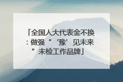 全国人大代表金不换：做强“‘豫’见未来”未检工作品牌