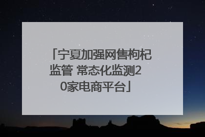宁夏加强网售枸杞监管 常态化监测20家电商平台