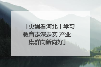 央媒看河北丨学习教育走深走实 产业集群向新向好