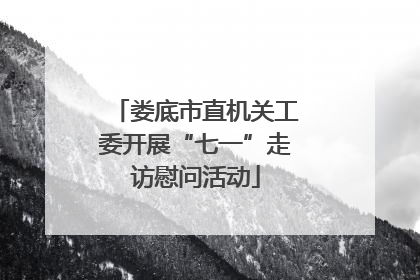娄底市直机关工委开展“七一”走访慰问活动