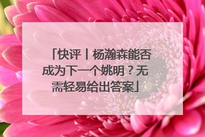 快评丨杨瀚森能否成为下一个姚明？无需轻易给出答案