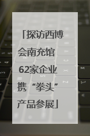 探访西博会南充馆 62家企业携“拳头”产品参展