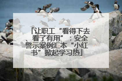 让职工“看得下去、看了有用”：安全警示案例汇本“小红书”掀起学习热