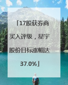 17股获券商买入评级，星宇股份目标涨幅达37.0%